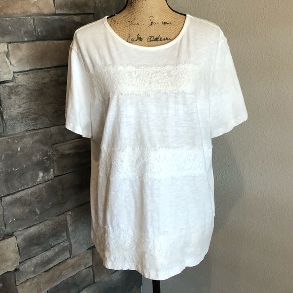 Christopher & Banks Tops - 👚White Lace Blouse